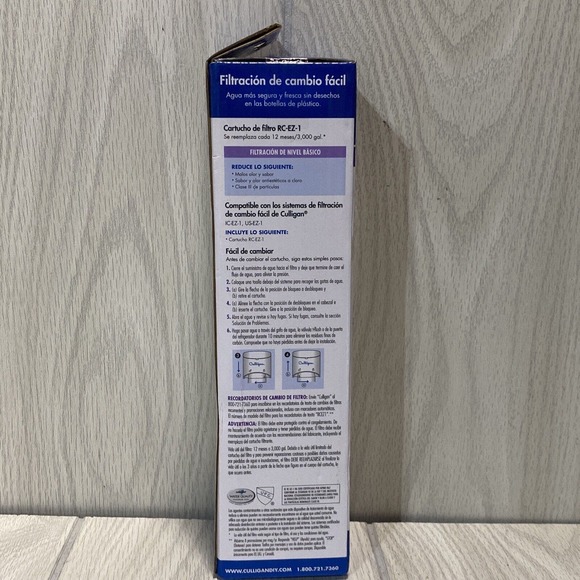 Culligan RC-EZ-1 Easy Change Water Filter Replacement Cartridge - Picture 2 of 5